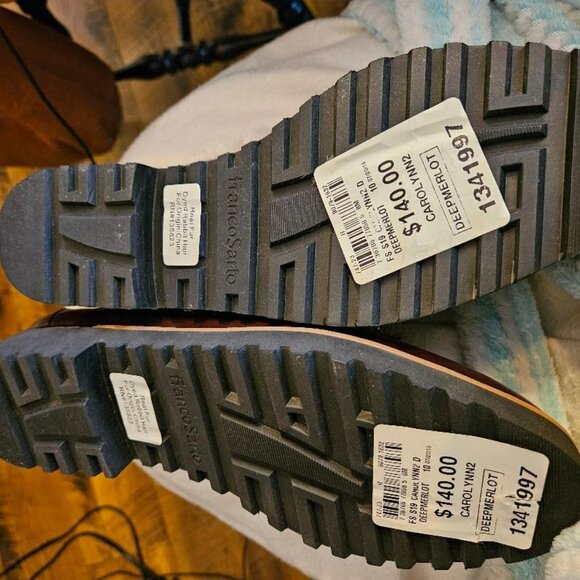 FRANCO SARTO CAROLYN SIZE 10 - RARE FUR TASSEL (RABBIT) - NEW NEVER WORN - - Picture 3 of 5